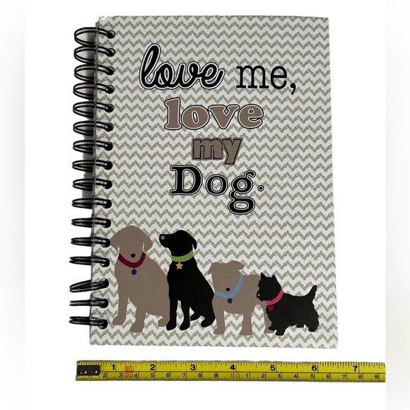“Love me love my Dog” Spiral Notebook Journal - Picture 7 of 7